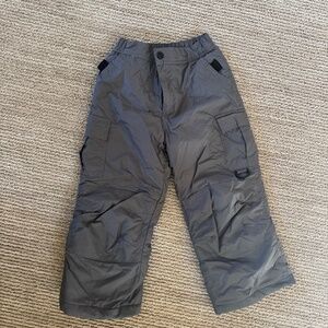 Rawik Gray Insulated Snow Pants - Youth Size 5
